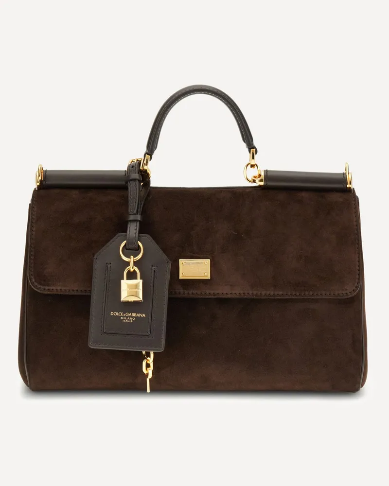 Dolce & Gabbana My Sicily Handbag Female Brown
