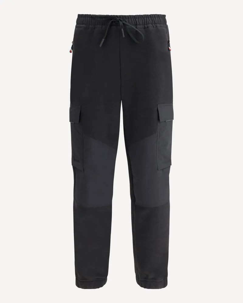 Moncler Fleece Track Pants Male Black