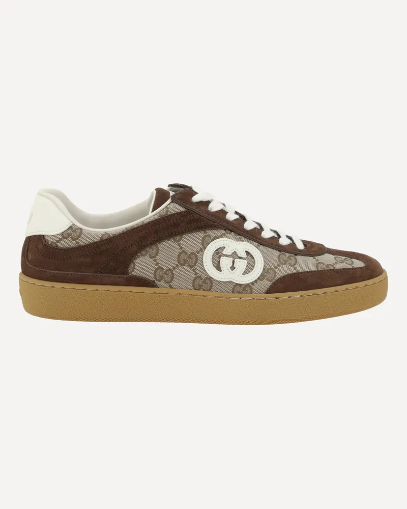 Gucci GG Sneakers Male Brown