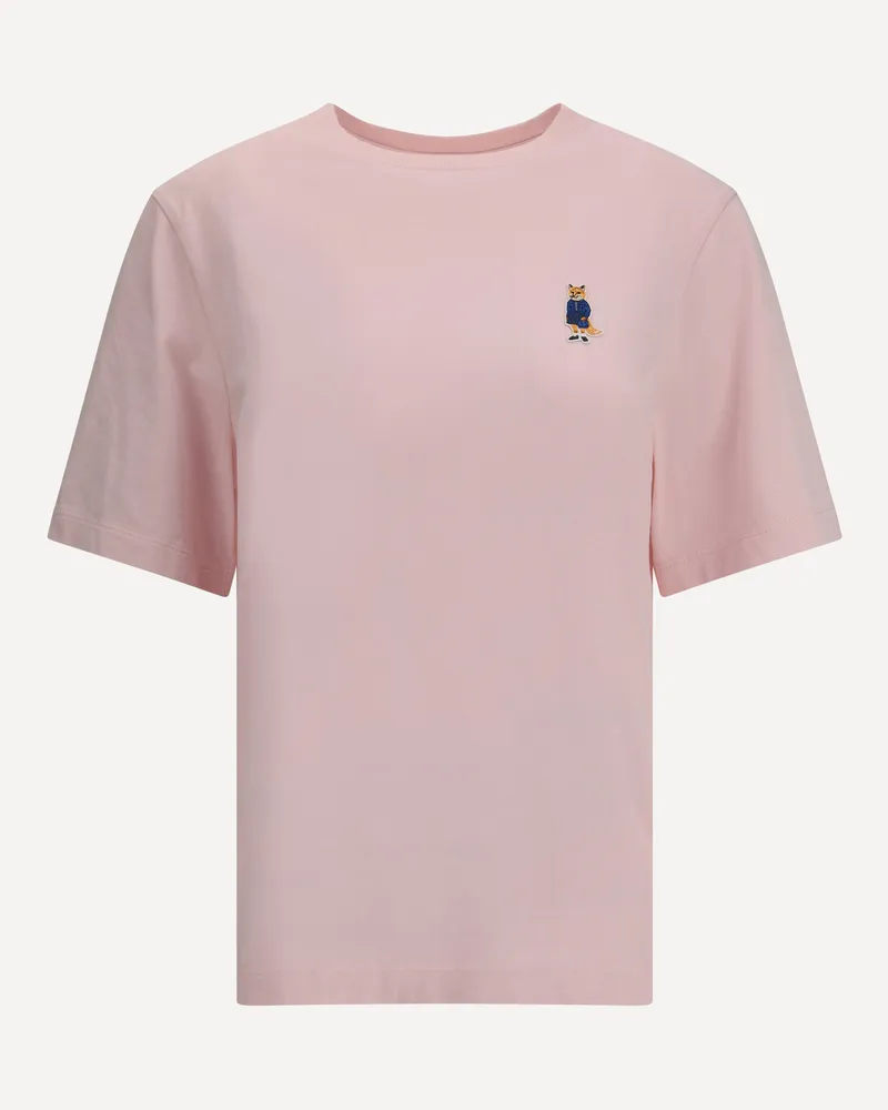 Kitsuné Dressed Fox T-Shirt Female Pink