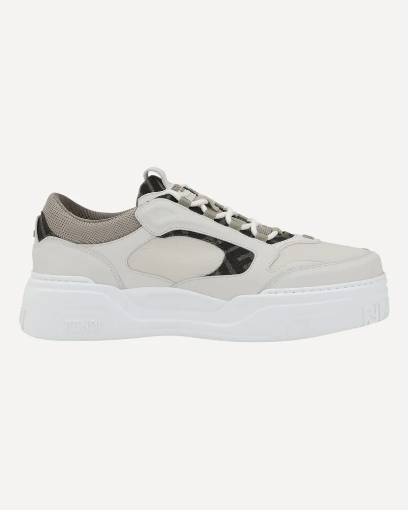 Fendi FF Sneakers Male White