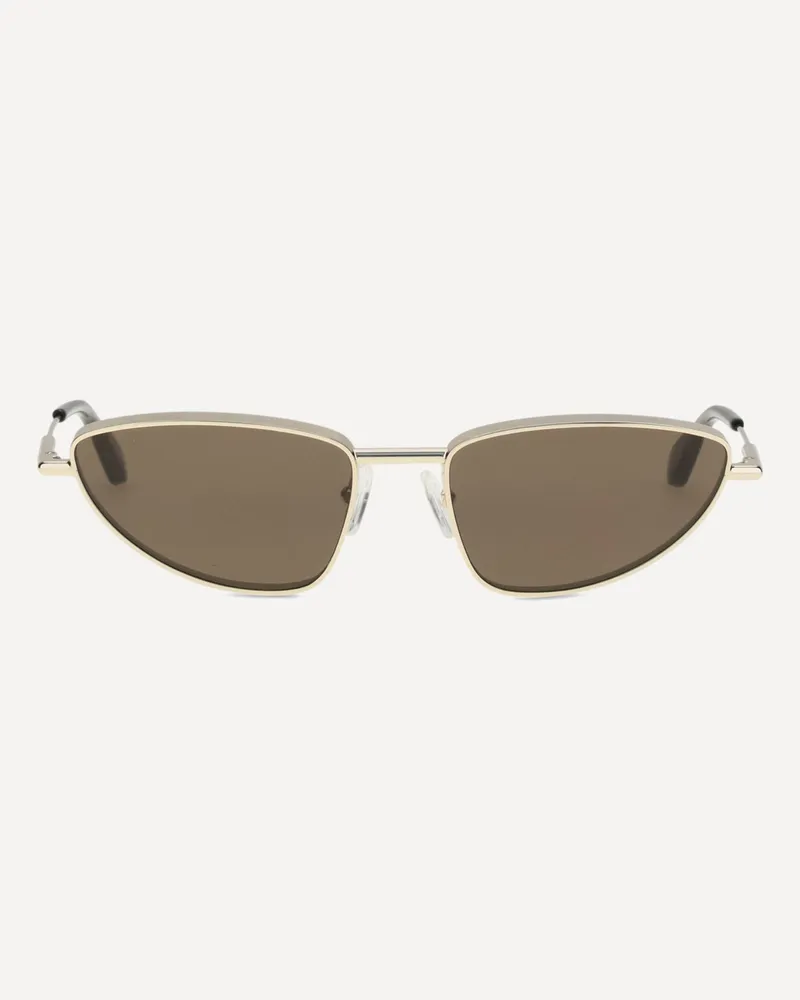 Alexander McQueen Cat-eye Sunglasses Female Gold