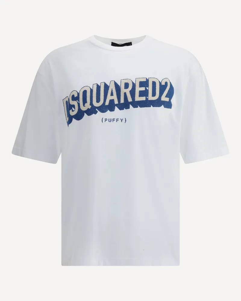 Dsquared2 Logoed T-Shirt Male Blue