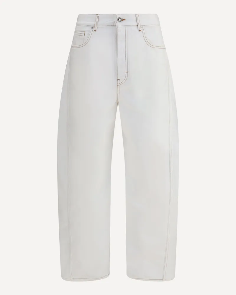 Givenchy Couture Seam Jeans Male White