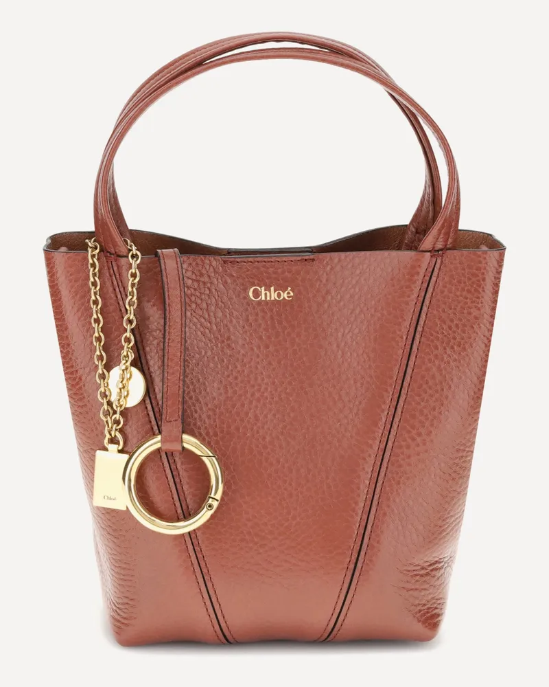 Chloé Spin Shoulder Bag Female Brown