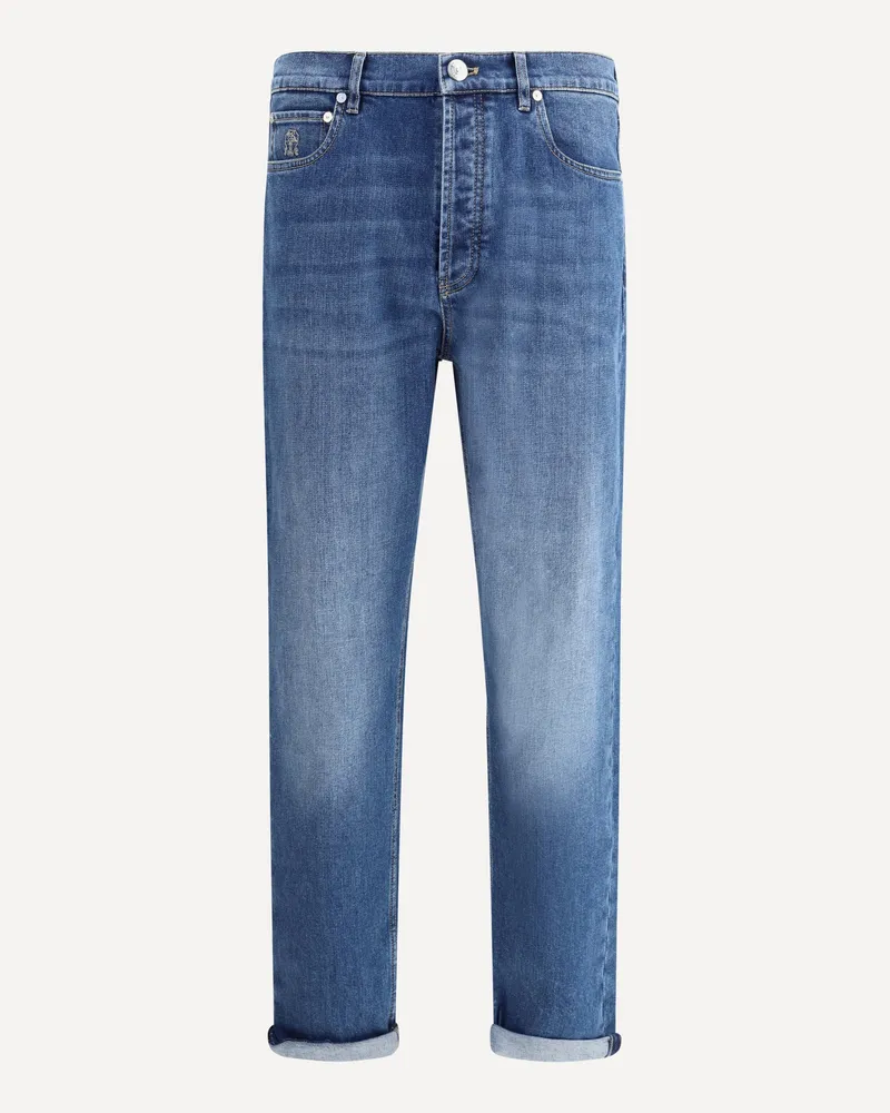 Brunello Cucinelli Jeans Male Blue