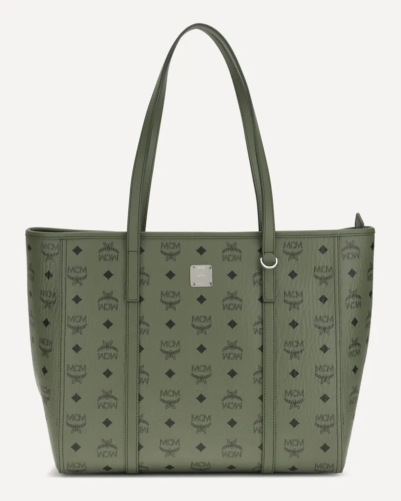 MCM Toni Tote Bag Female Green