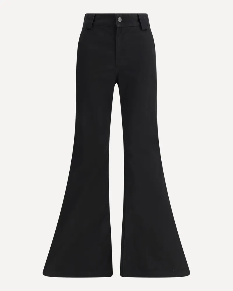 Balenciaga Flare Jeans Female Black