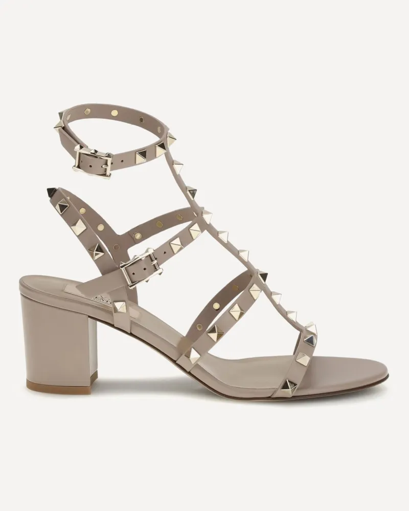 Valentino Garavani Rockstud Sandals Female Beige
