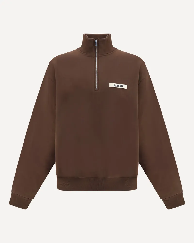Jacquemus Le Camionneur Sweatshirt Male Brown