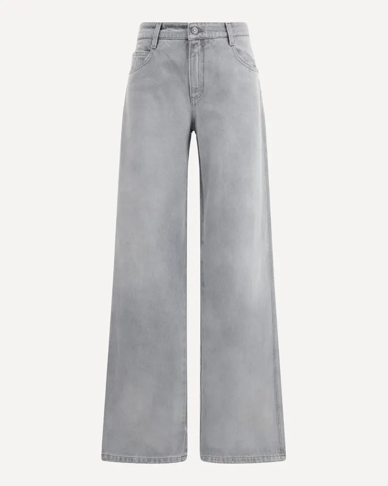 Ermanno Scervino Wide Leg Jeans Female Grey