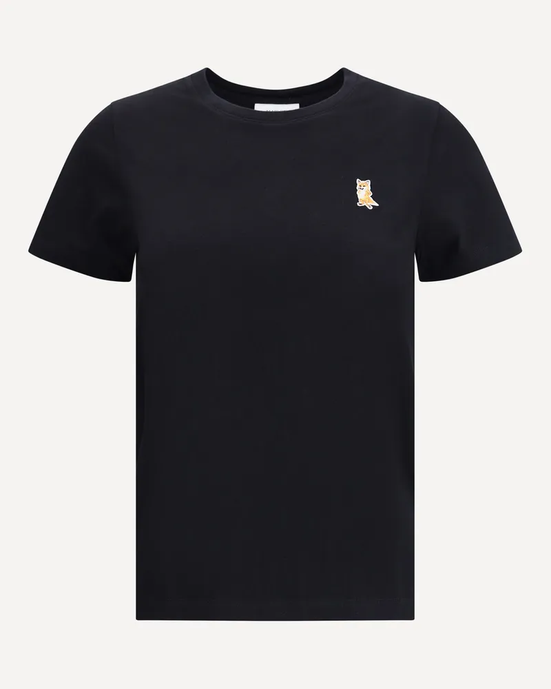 Kitsuné Lady Fox T-Shirt Female Black