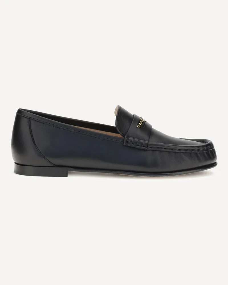 Chloé Leather Loafers Female Black
