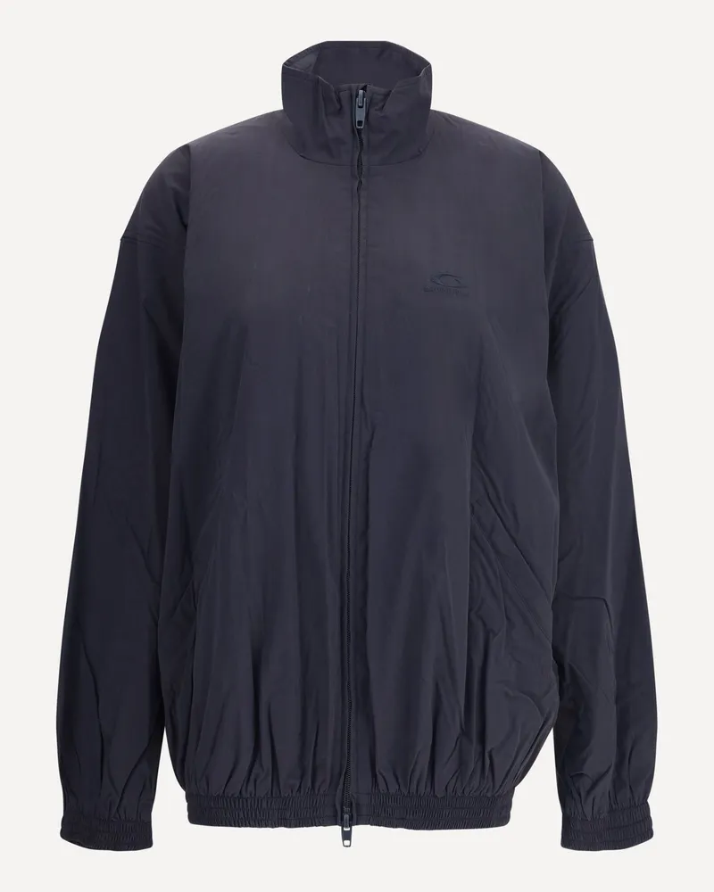 Balenciaga Waterproof Jacket Female Blue