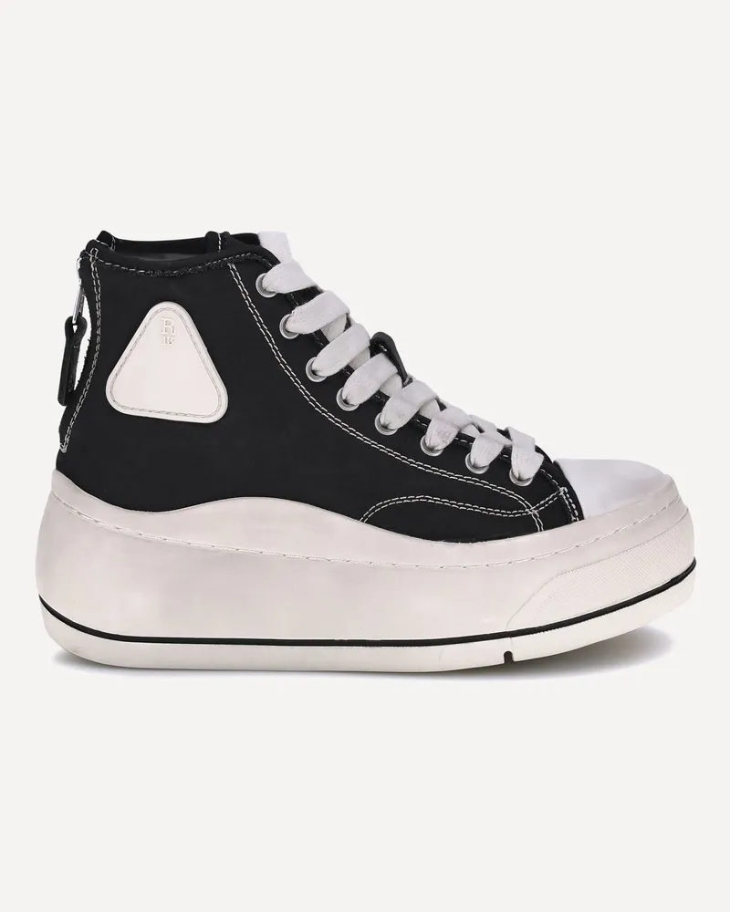 R13 High Top Sneakers Female Black