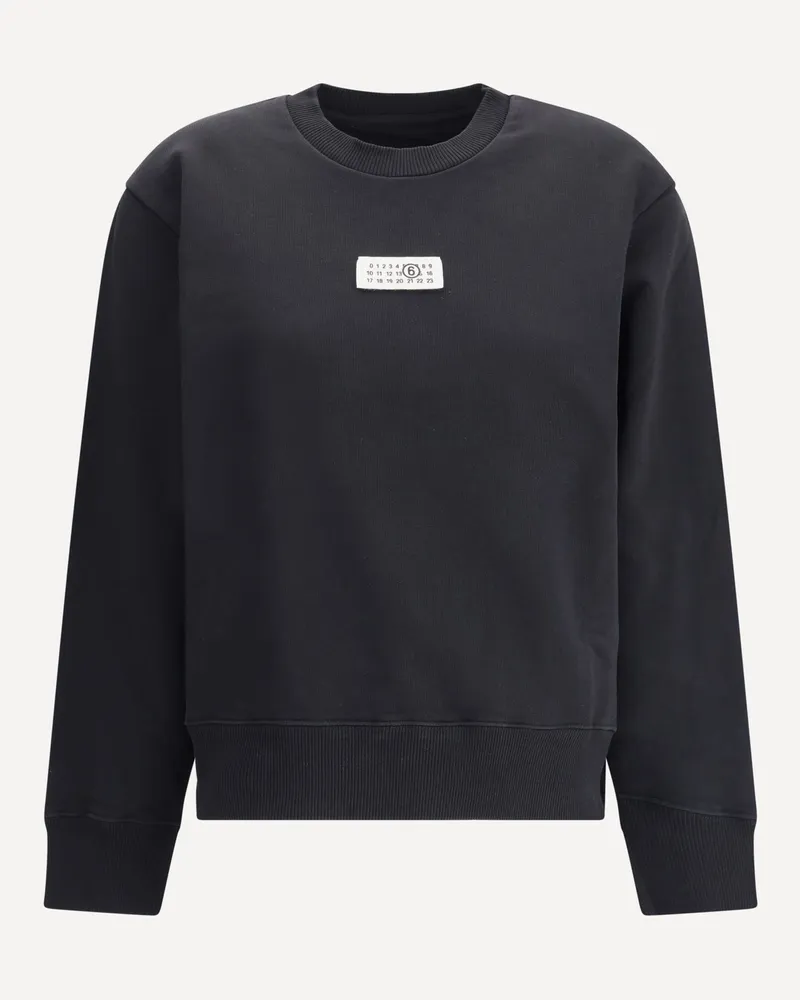 Maison Margiela Logo Sweatshirt Female Black