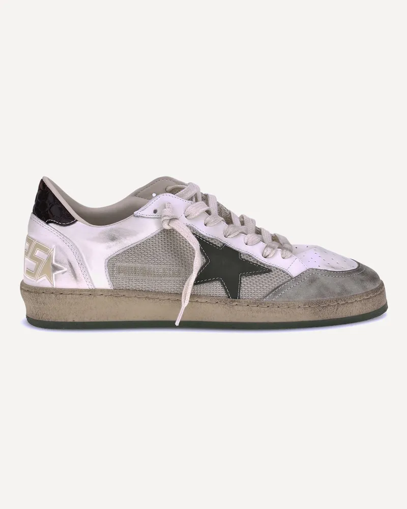 Golden Goose Leather Sneakers Male Multicolour