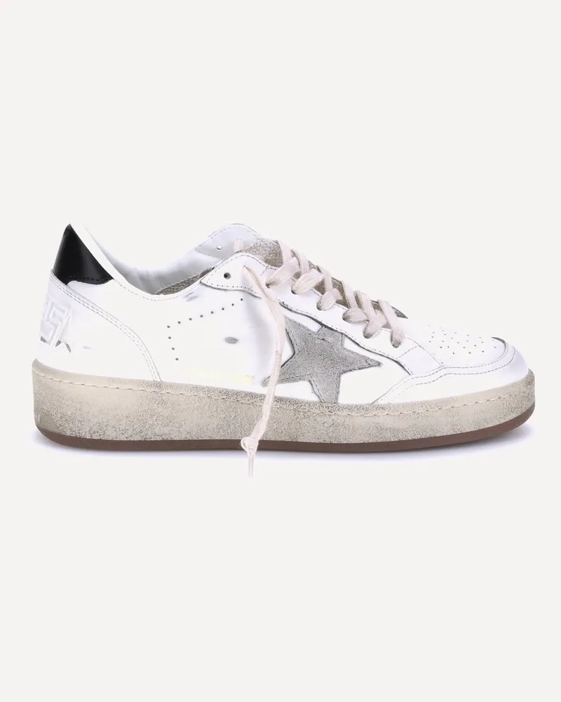 Golden Goose Ball Star Sneakers Male White