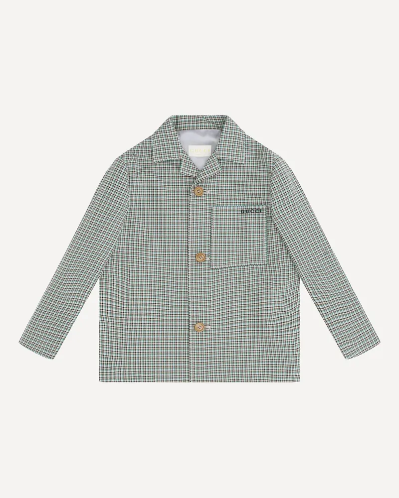 Gucci Checked Jacket for boy Boy Multicolour