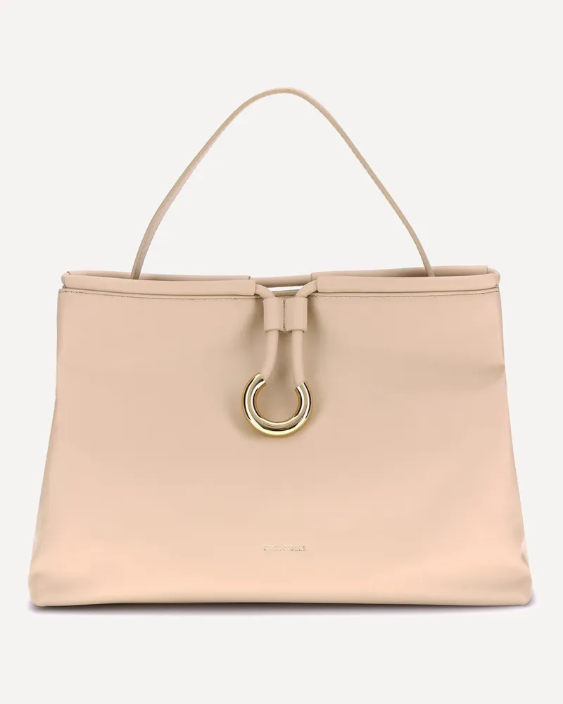 Coccinelle Lisbet Shoulder Bag Female Cream