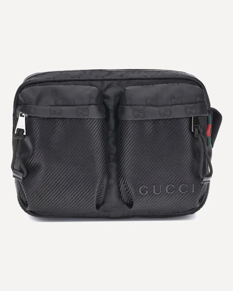 Gucci Nexus Small Shoulder Bag Male Black