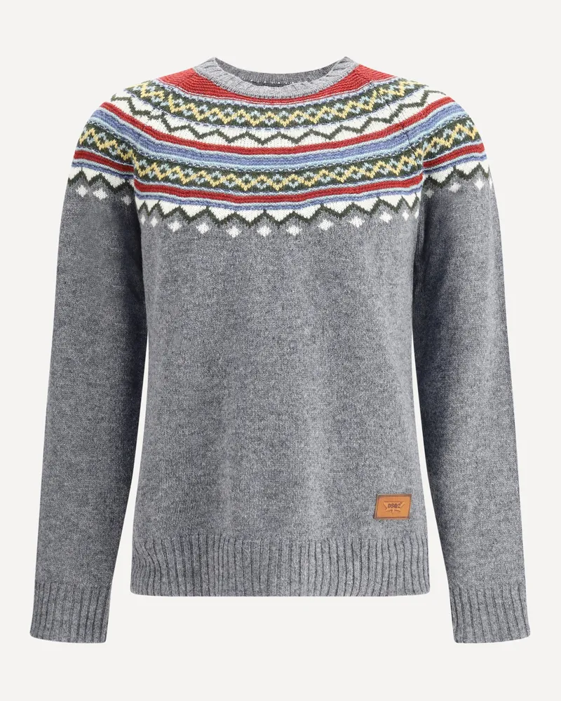 Dsquared2 Knit Sweater Male Grey