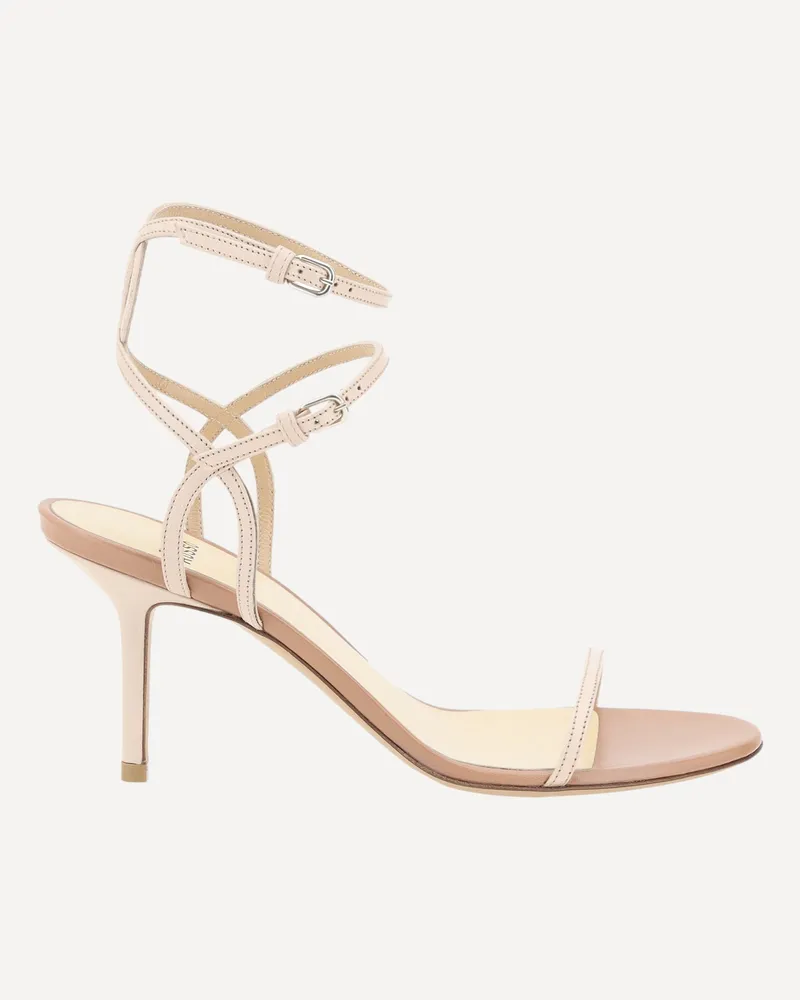 Francesco Russo Ankle strap sandals Female Pink