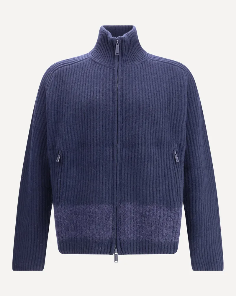 Dsquared2 Zip Cardigan Male Blue