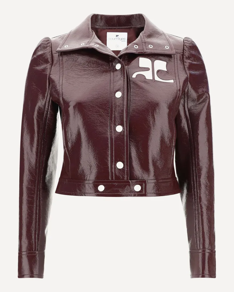 Courrèges Cotton Jacket Female Red