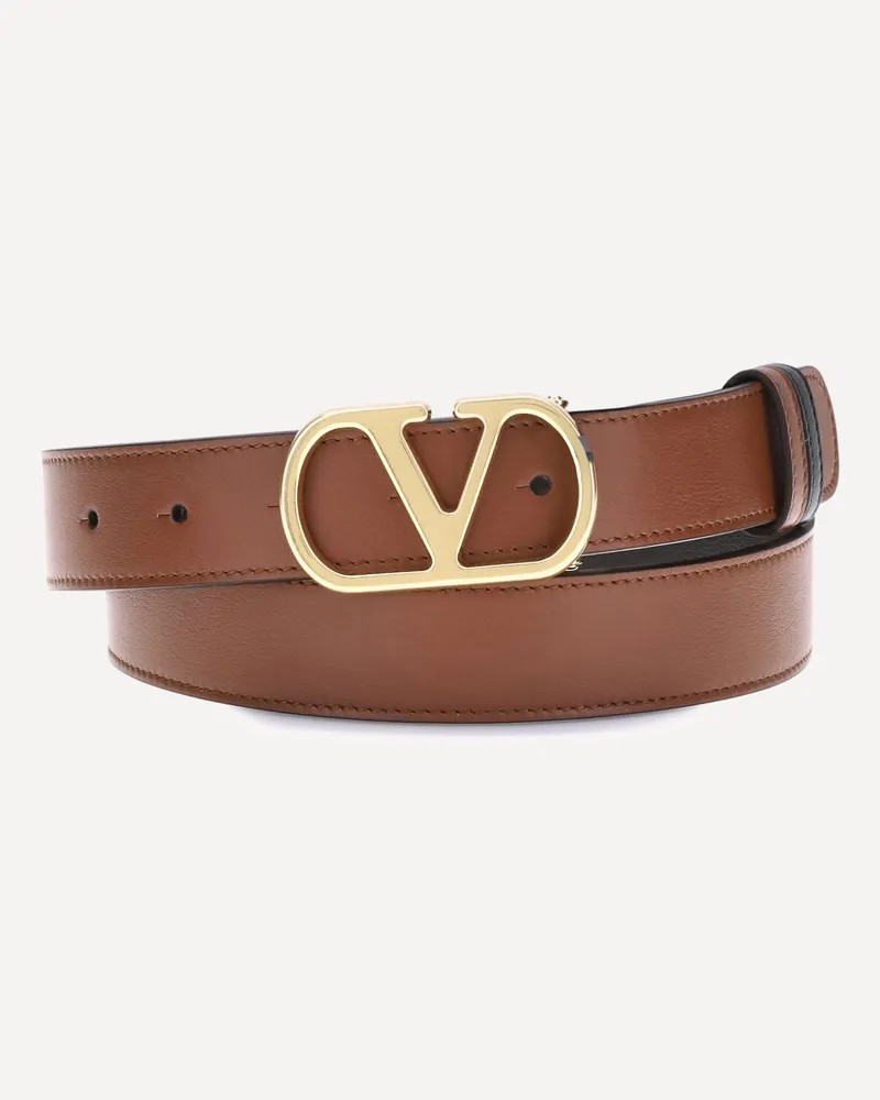 Valentino Garavani Reversible Belt Male Brown