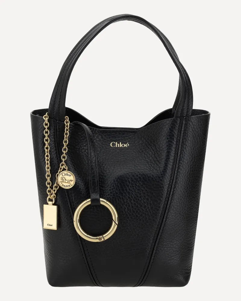 Chloé Spin Shoulder Bag Female Black
