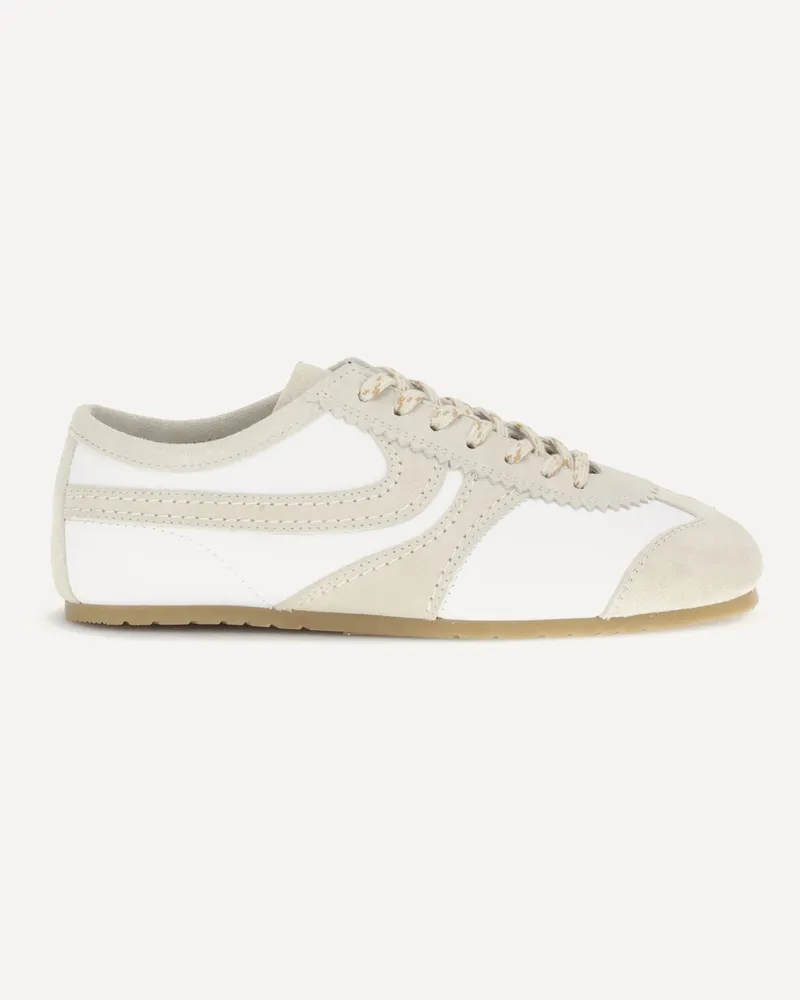 Dries van Noten Suede Sneakers Female White