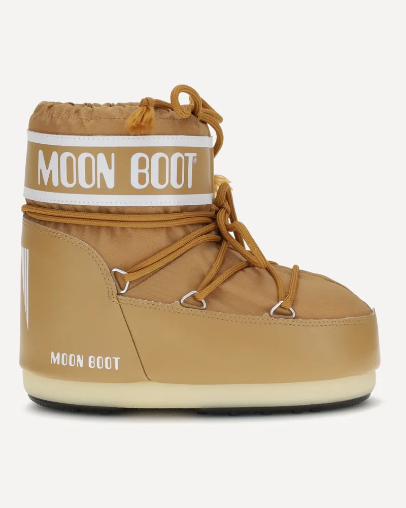 Moon Boot Icon Low Boots Female Beige