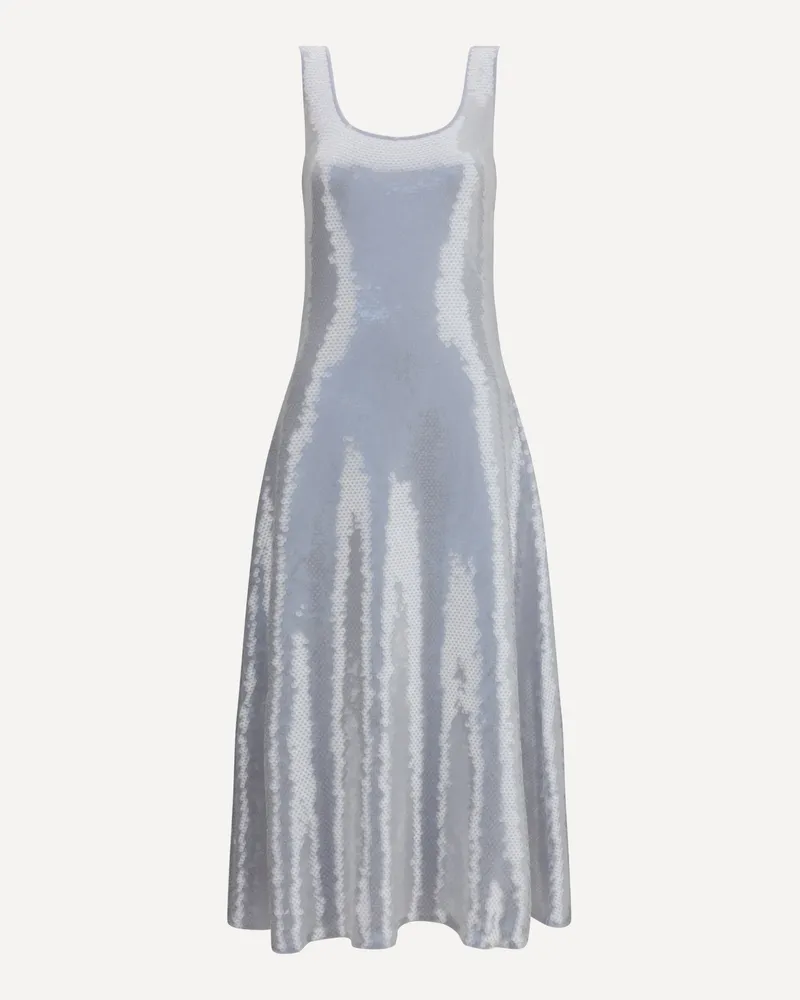 Bottega Veneta Sequined long Dress Female Grey