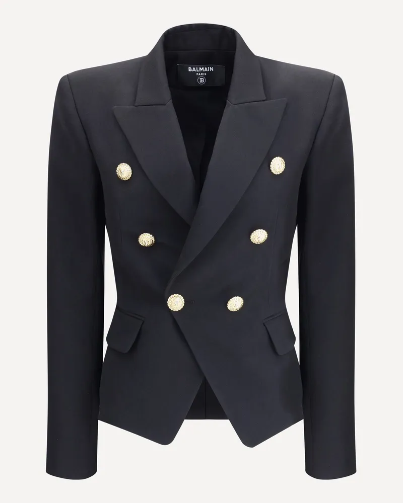 Balmain Double-breasted Blazer Female Black