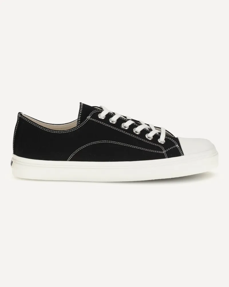 Moschino Canvas Sneakers Female Black