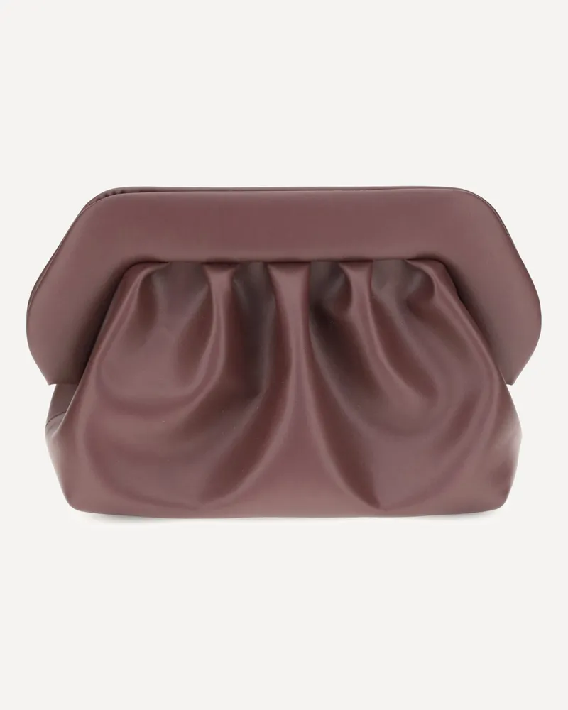 THEMOIRÈ Bios Clutch Bag Female Brown