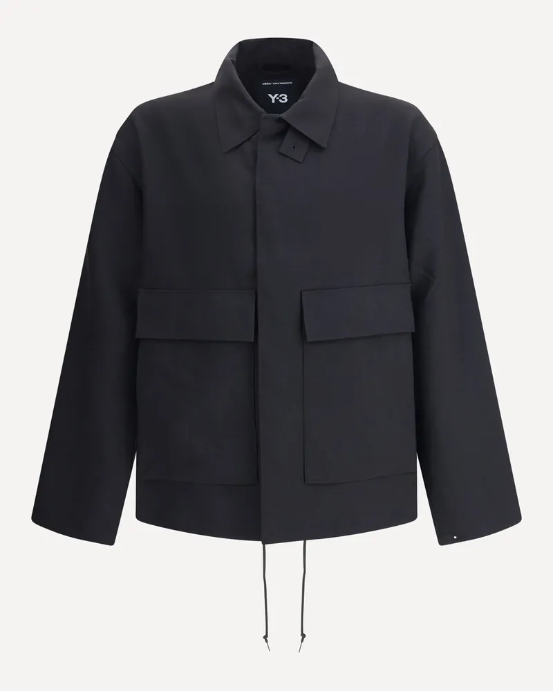 Y-3 Sport Uniform Coach Jacket Male Black