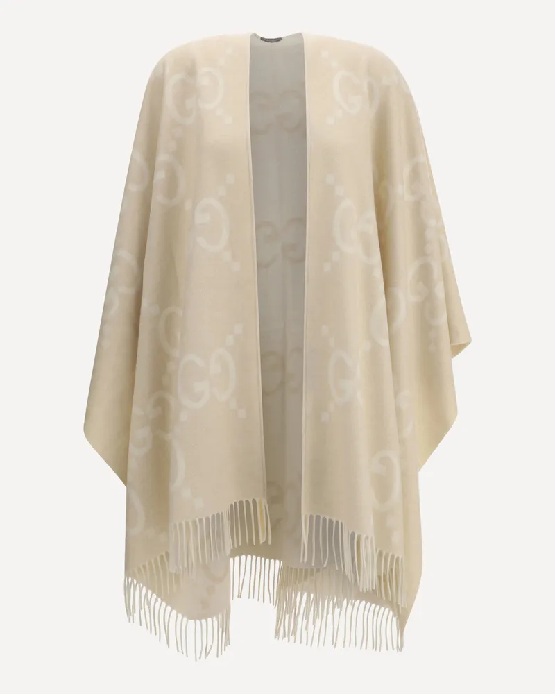 Gucci Cashmere Cape Female Beige