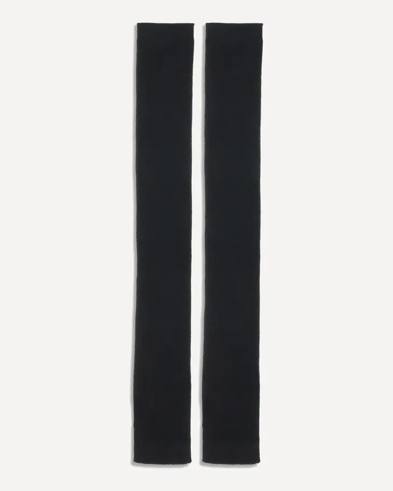 Sa Su Phi Silk and cashmere Gloves Female Black