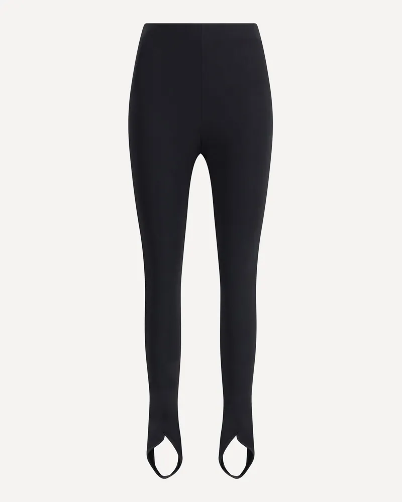 CRUNA Slim fit black Bracket Leggings Female Black