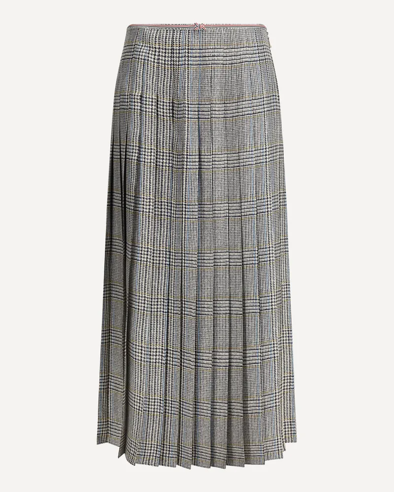 Thom Browne Silk Tweed Skirt Female Multicolour