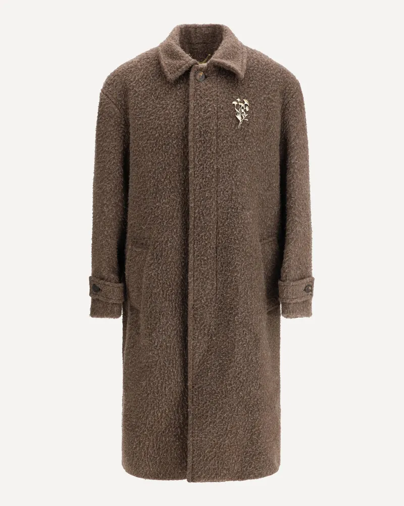 Golden Goose Journey Single-breasted Coat Male Brown