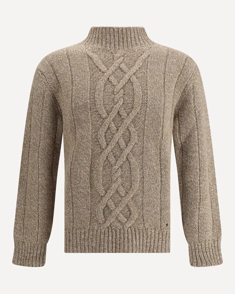 Brooksfield Woven yarn Sweater Male Beige