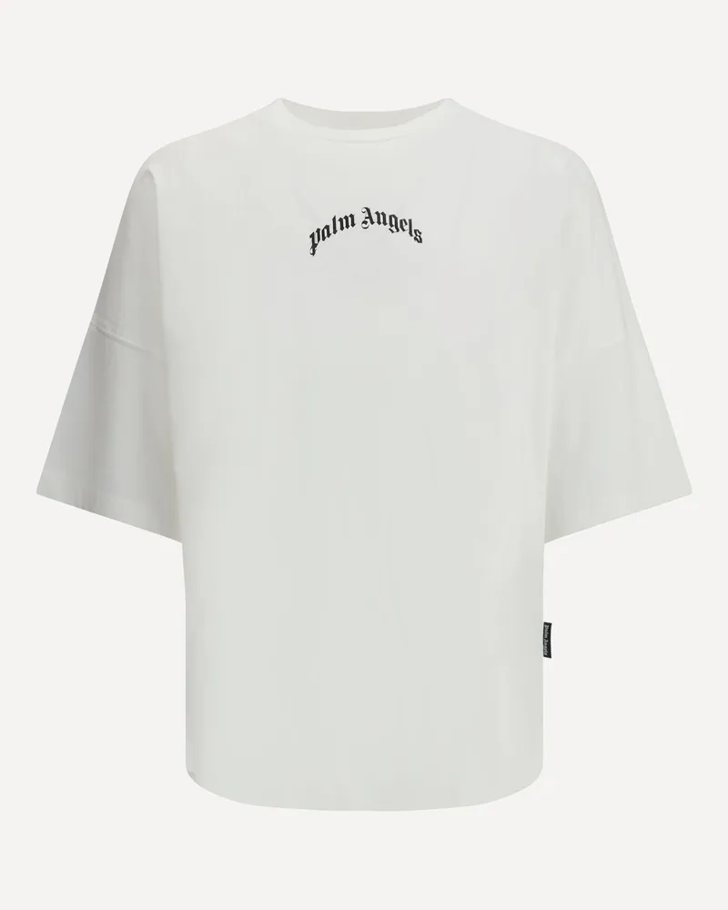 Palm Angels Oversized T-Shirt Male White