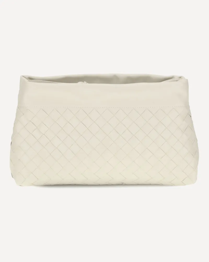 Bottega Veneta Drawstring Pouch Bag Female Cream