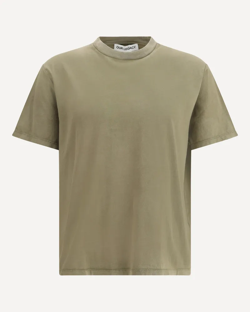 Our Legacy Box T-Shirt Male Green