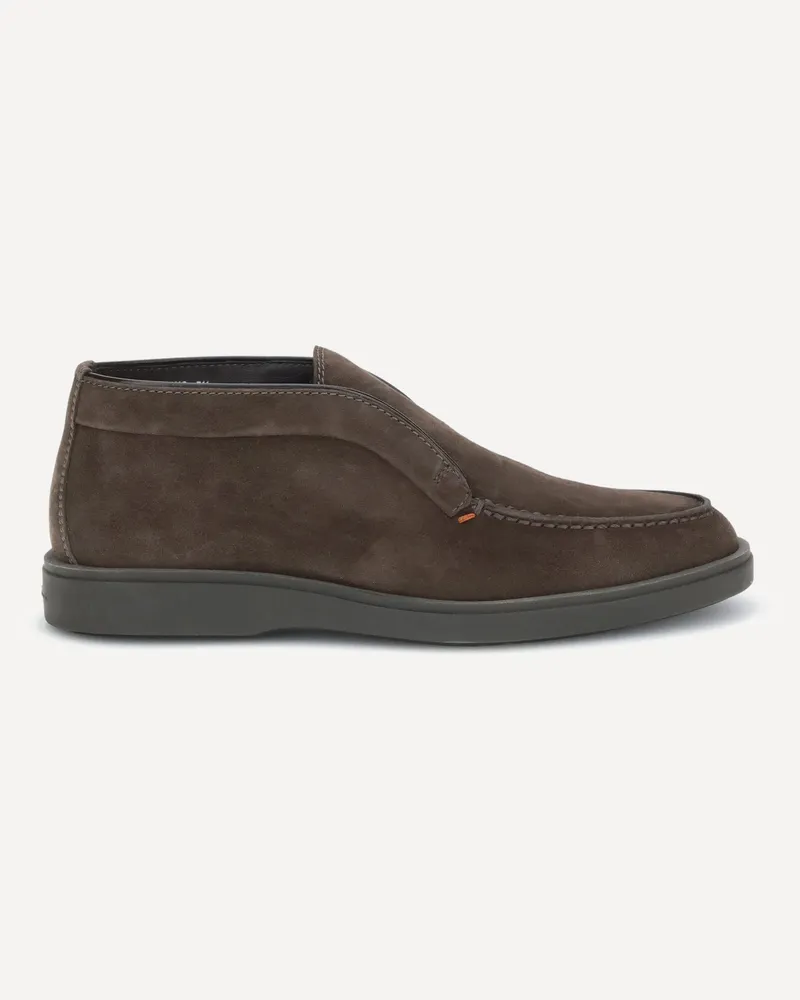 Santoni Polo Loafers Male Brown