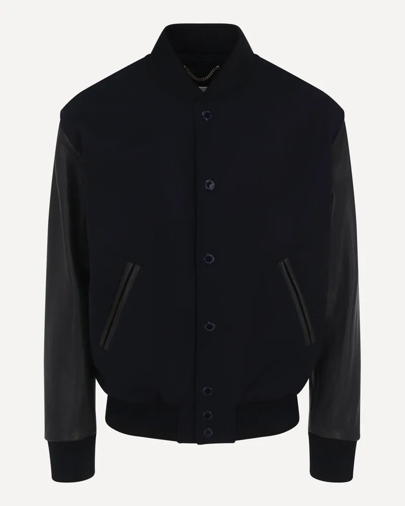Golden Goose Bomber Jacket Male Blue