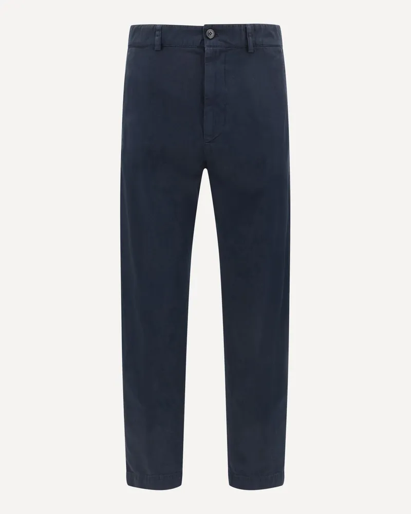 Dries van Noten Chino Pants Male Blue